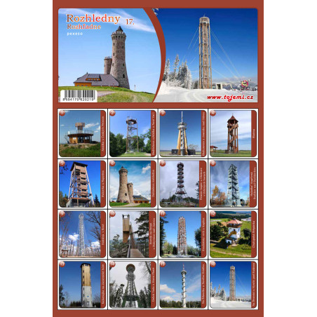 Rozhledny 17 - ČR