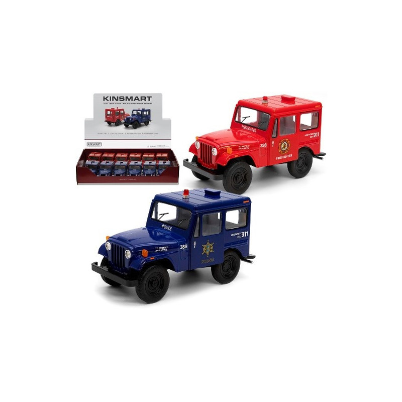 1971 JEEP DJ-5B POLICIA/STRAŻ 1:26