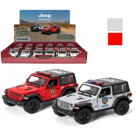 2018 JEEP WRANGLER POLICEJNÍ STRÁŻ 1:34