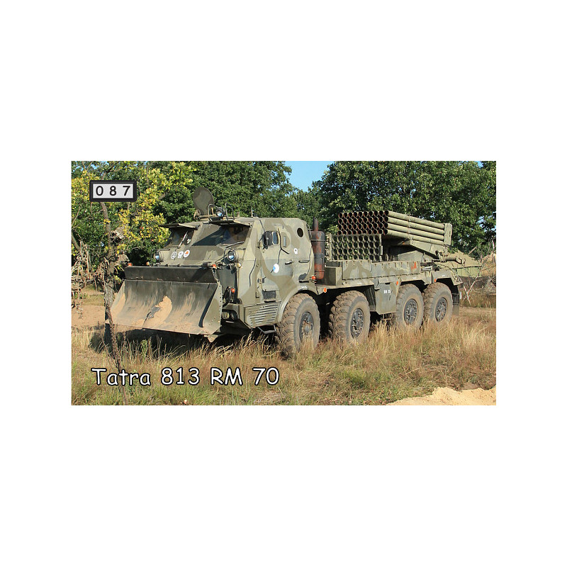 Magnetka 087 - Tatra 813 RM 70