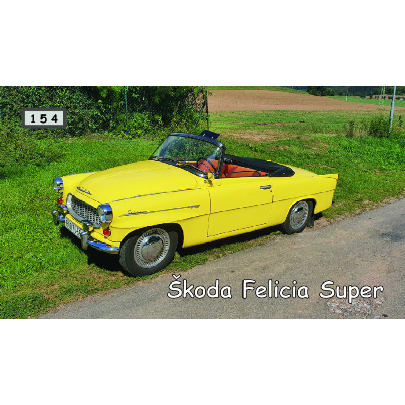 Magnetka 154 - Škoda Felicia super