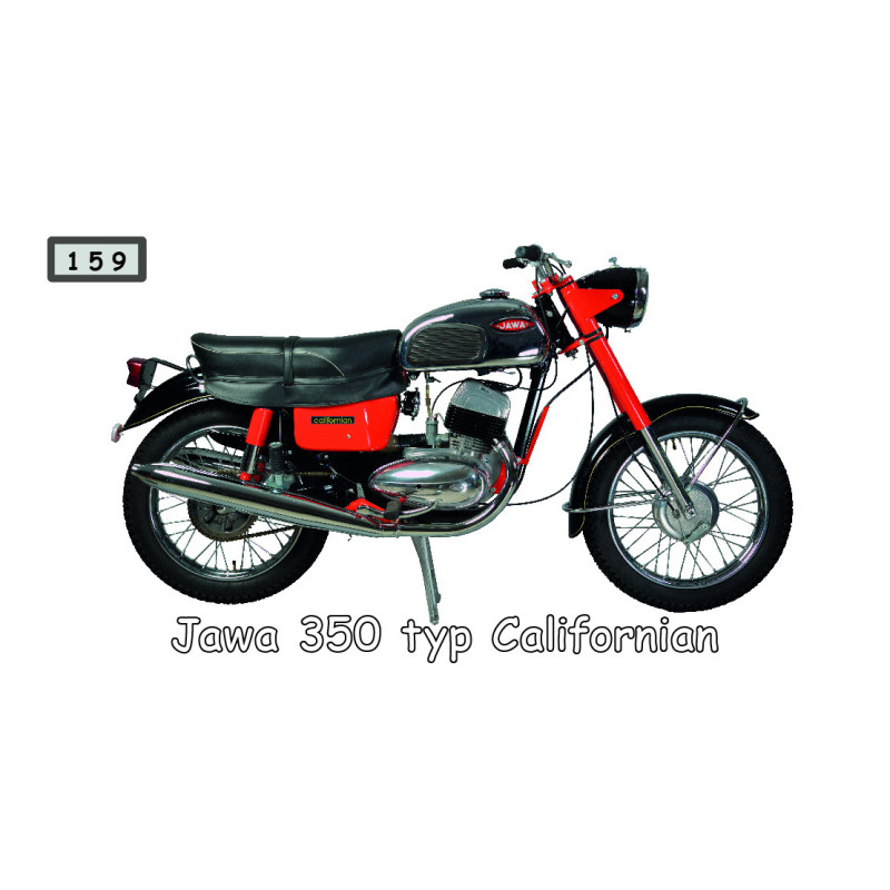 Magnetka 159 - Jawa 350 typ Californian