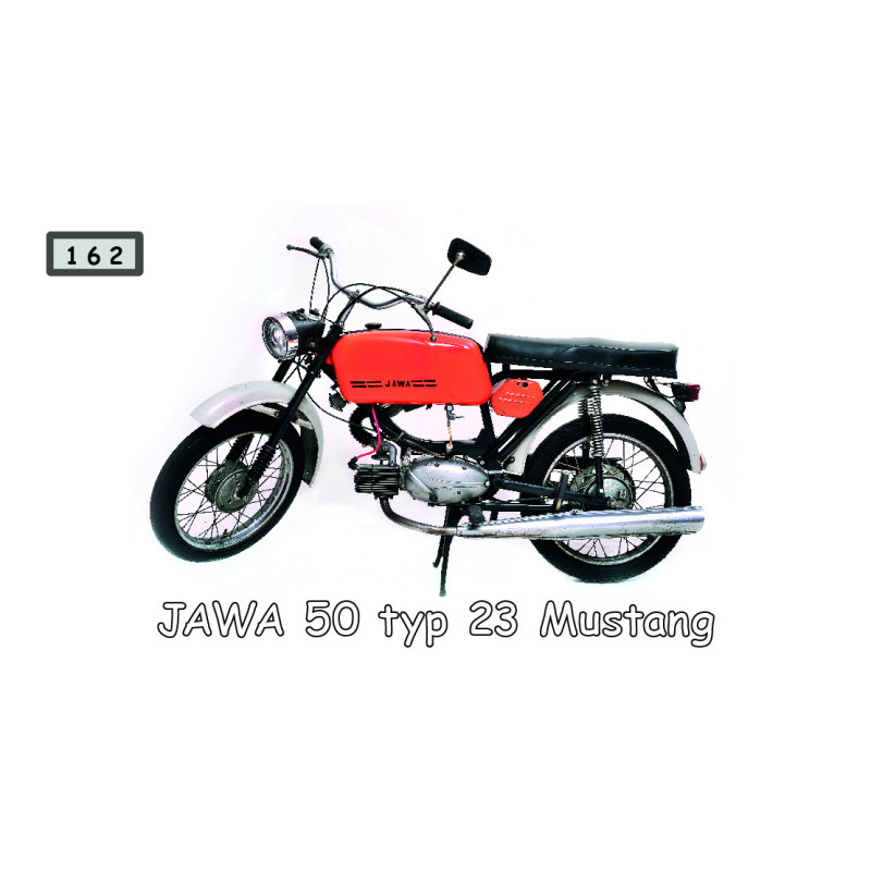 Magnetka 162 - Jawa 50 typ 23 Mustang