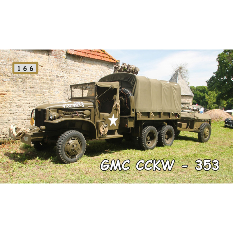 Magnetka  166 - GMC CCKW - 353
