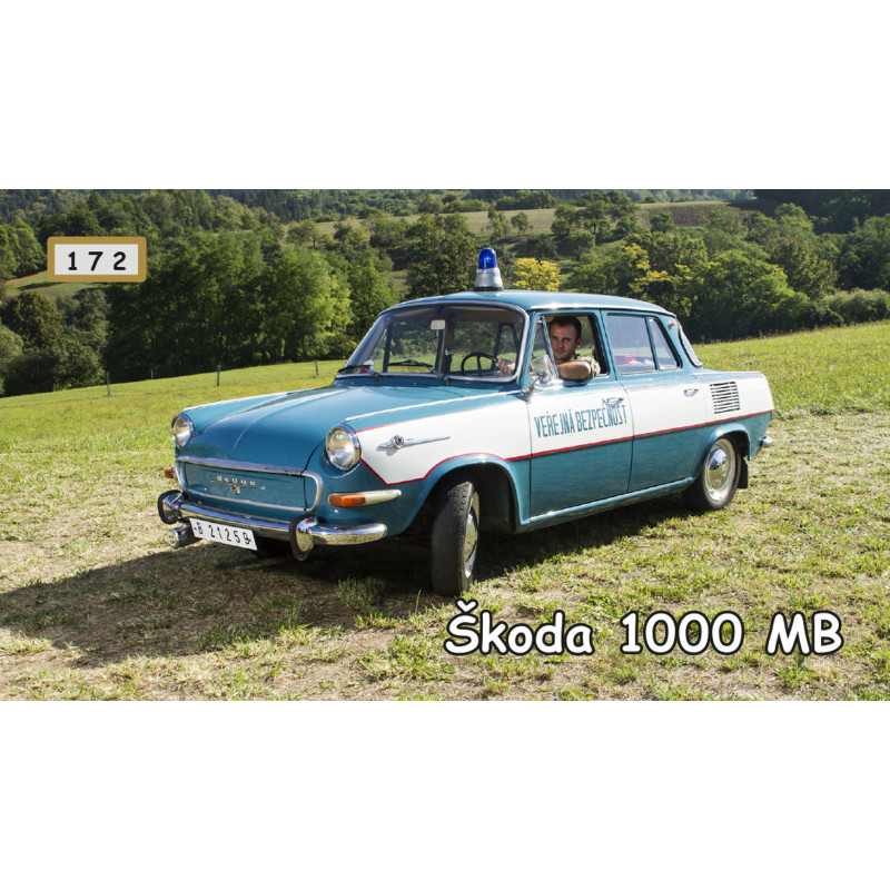 Magnetka 172 - Škoda 1000 MB