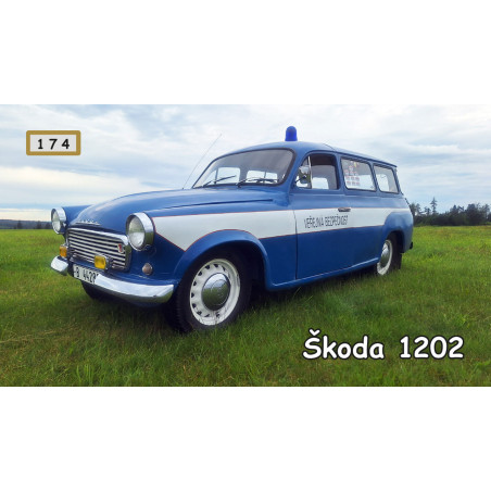 Magnetka  174 - Škoda 1202