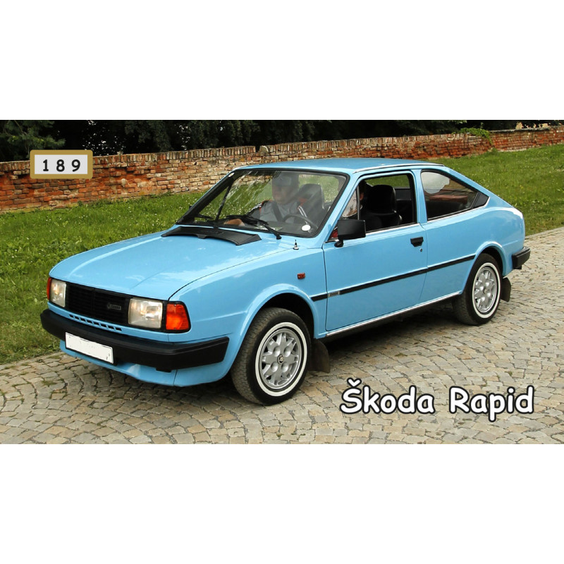 Magnetka 189 - Škoda Rapid