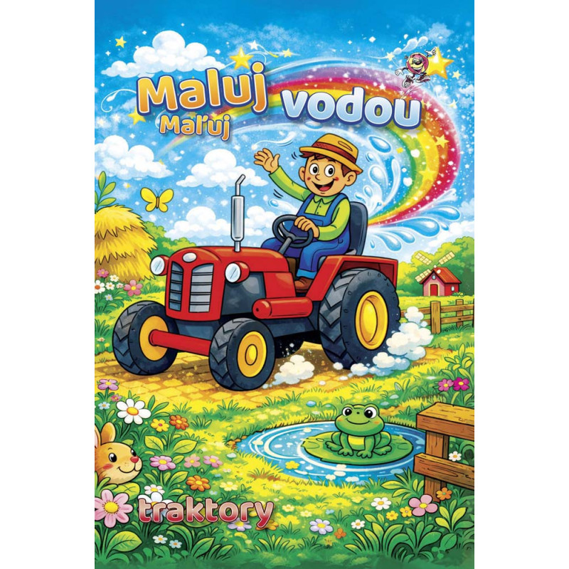 Maluj vodou - Traktory