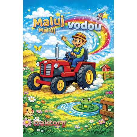 Maluj vodou - Traktory