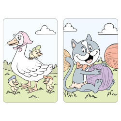 Maluj vodou - Dvoreček