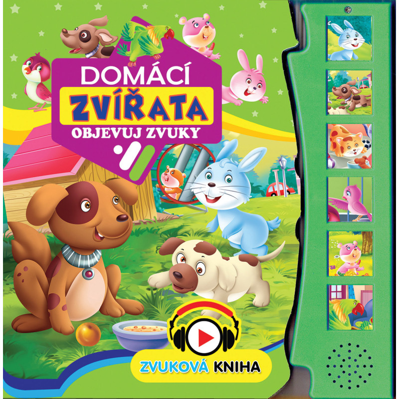 Domácí zvířata zvuková kniha